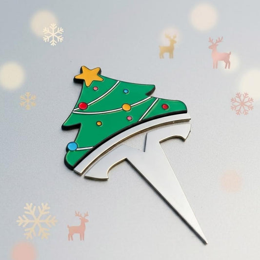 Christmas Tree Car Decal Sticke